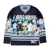 RIPNDIP Flower Child Hockey Jersey (Black)