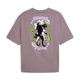 RIPNDIP PUMA X RIPNDIP Boxy Graphic Tee (Plum Jam)
