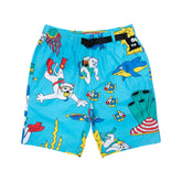 RIPNDIP Under The Sea Swim Shorts (Blue)