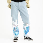 RIPNDIP Heaven And Hell Denim Pants (Light Wash)