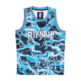 398101 Nikola Basketball Jersey (Black/Blue)