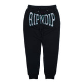 RIPNDIP Summer Revenge Rhinestone Sweatpants (Black)