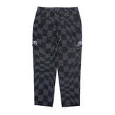 RIPNDIP Checked Cargo Pants (Black/Charcoal)