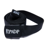 RIPNDIP Logo Web Belt (Black)