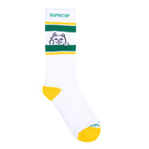 RIPNDIP Peeking Nermal Socks (White/Green)