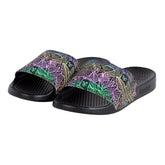 RipNDip Nermal Leaf Slides (Black Iridescent)