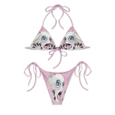 RIPNDIP Metal Claw 2pc Bikini Set (Pink)