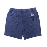RIPNDIP Peek A Nermal Sweatshorts (Navy Acid Wash)