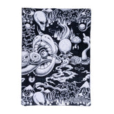 RIPNDIP Dark Twisted Fantasy Fleece Blanket (Black/White)