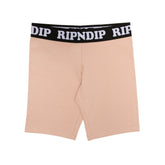 RIPNDIP Peeking Nermal Biker Shorts (Blush)