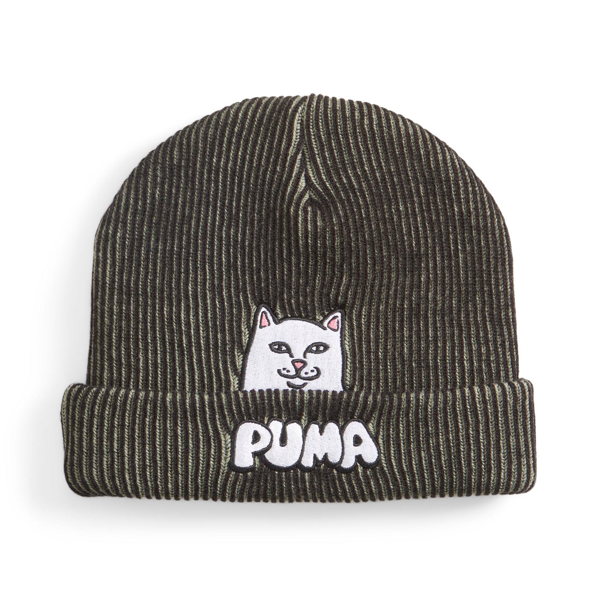 RIPNDIP PUMA x RIPNDIP Beanie (Black/Eucalyptus)