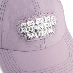 RIPNDIP PUMA x RIPNDIP Dad Cap (Plum Jam)