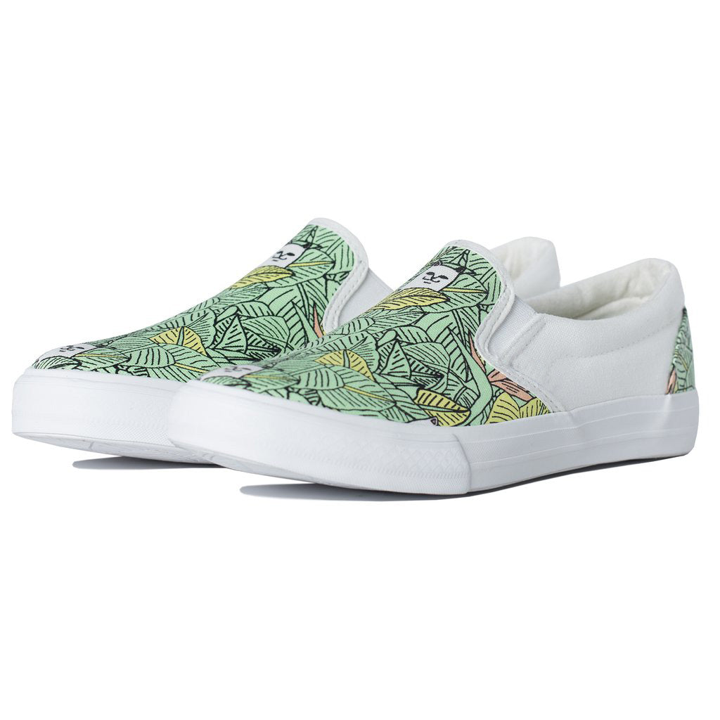 RipNDip Ripndip Nermal Leaf Slip Ons