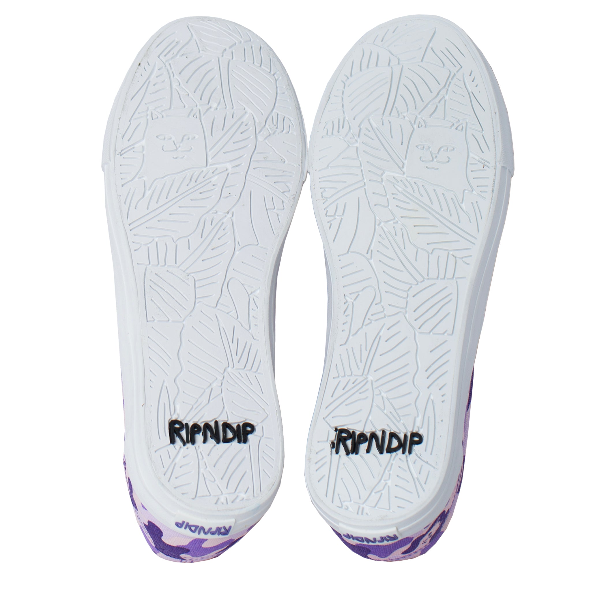 RipNDip Ripndip Purple Camo Slip Ons