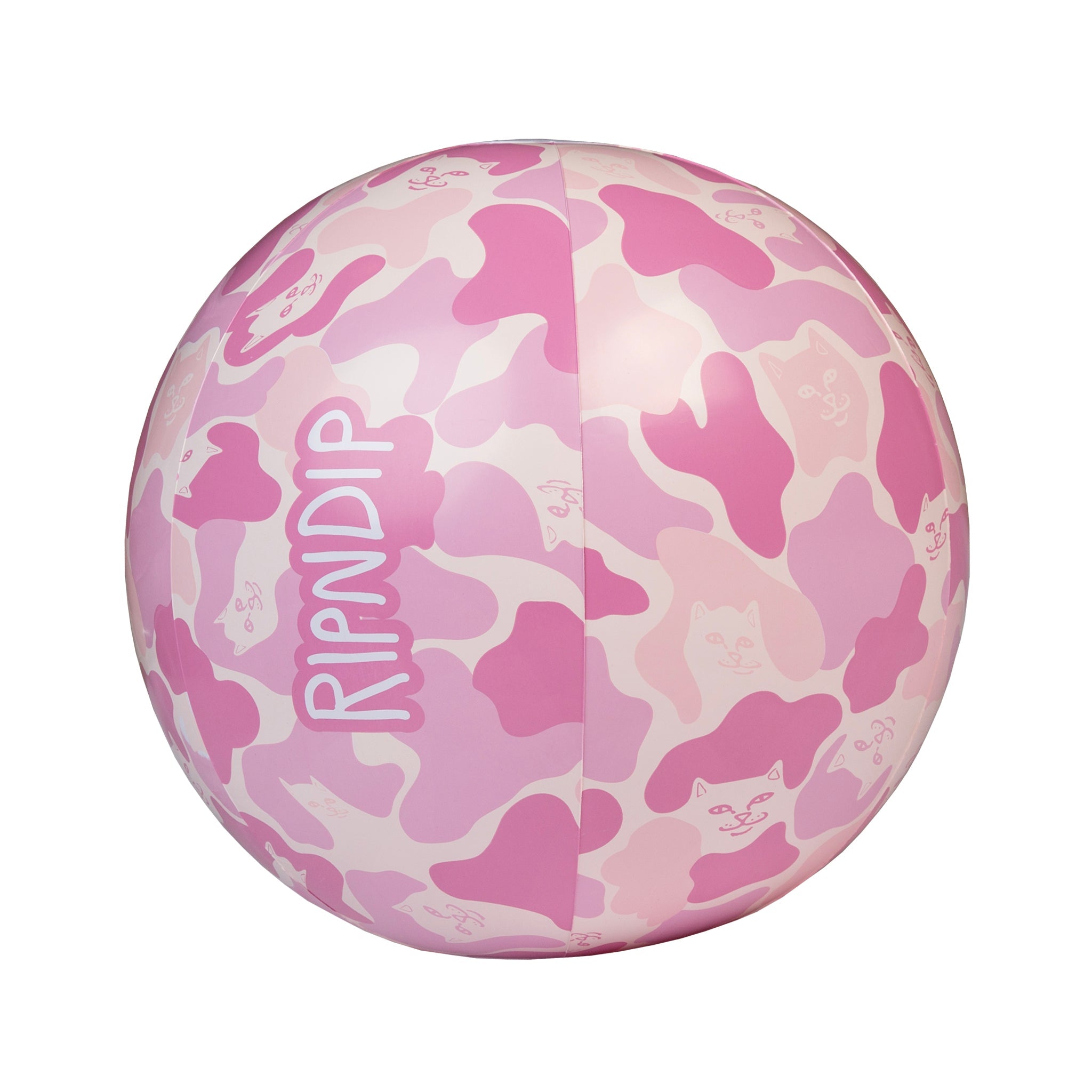 RipNDip Camo Beach Ball (Pink)