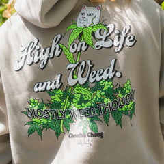 RIPNDIP High On Life 420 Hoodie (Cement)