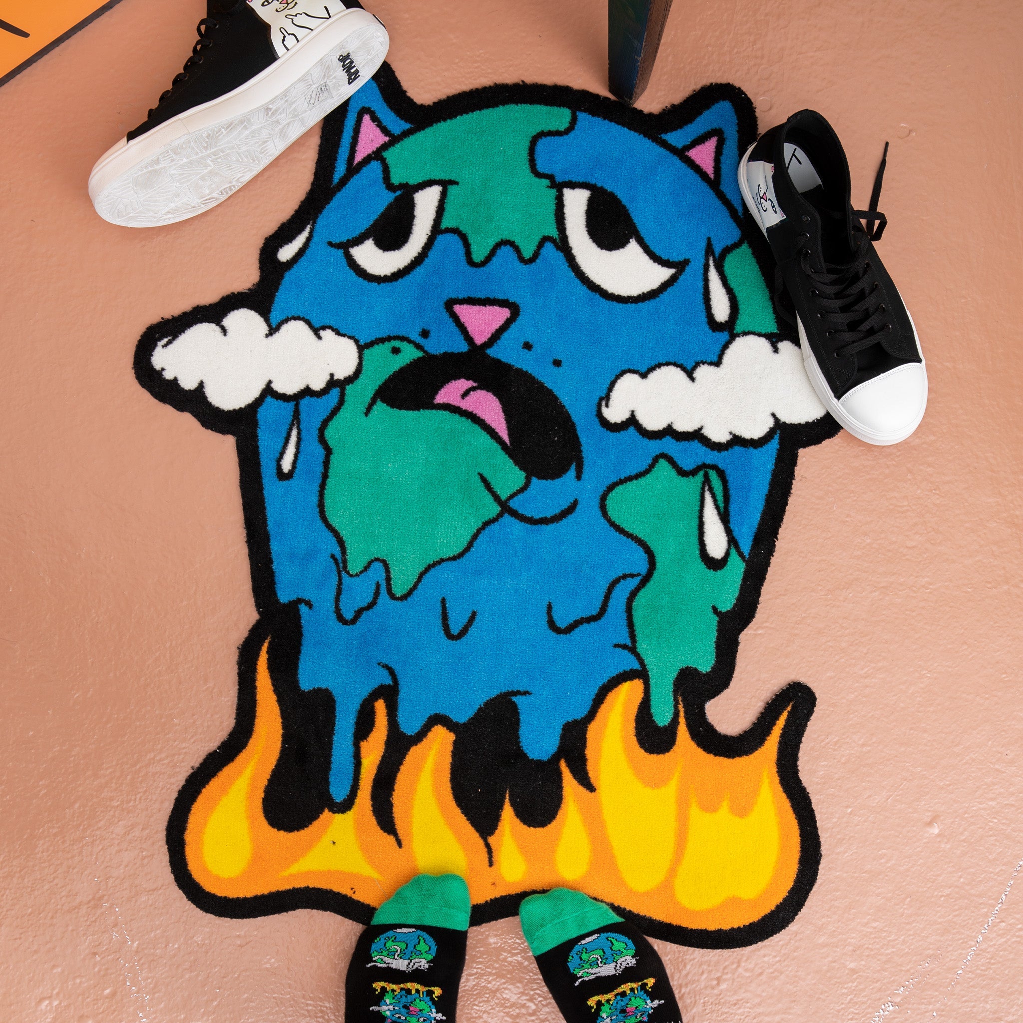 RIPNDIP Save The World Rug