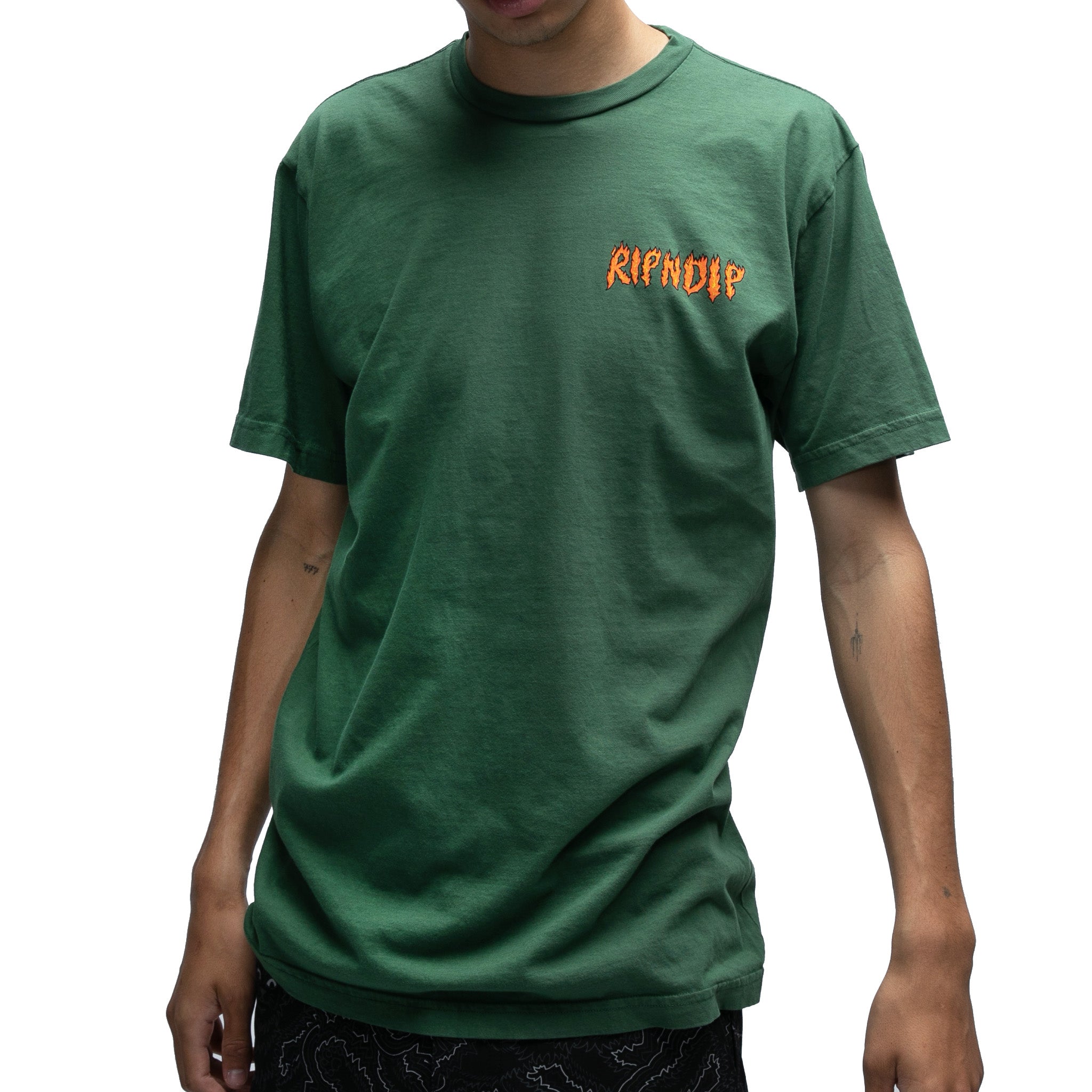 RIPNDIP Burn Tee (Olive)