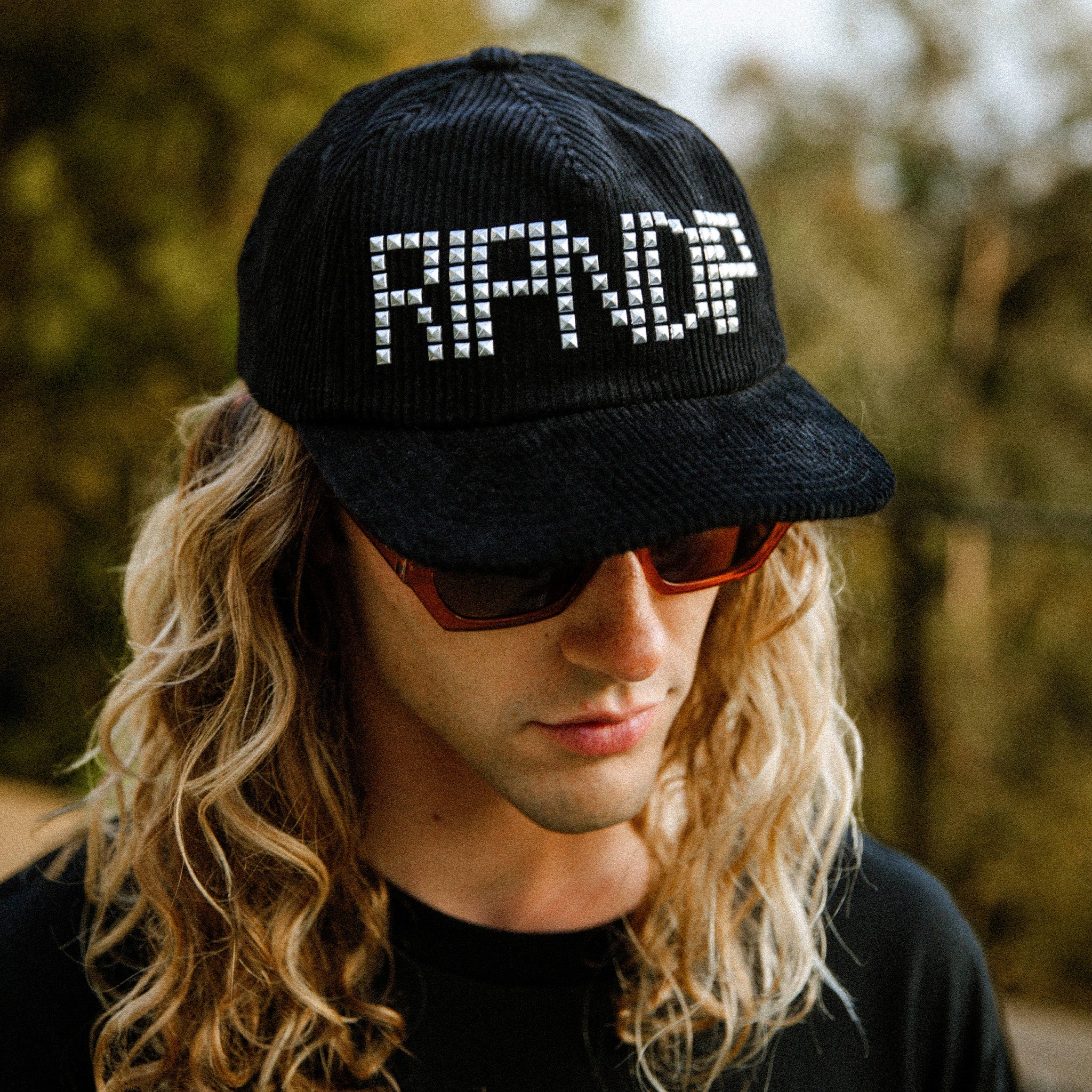 RIPNDIP Rockstar Corduroy Snapback (Black)
