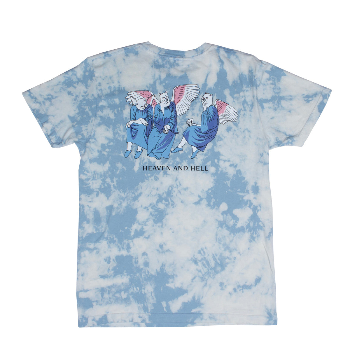 RIPNDIP Heaven And Hell Tee (Cloud Wash)
