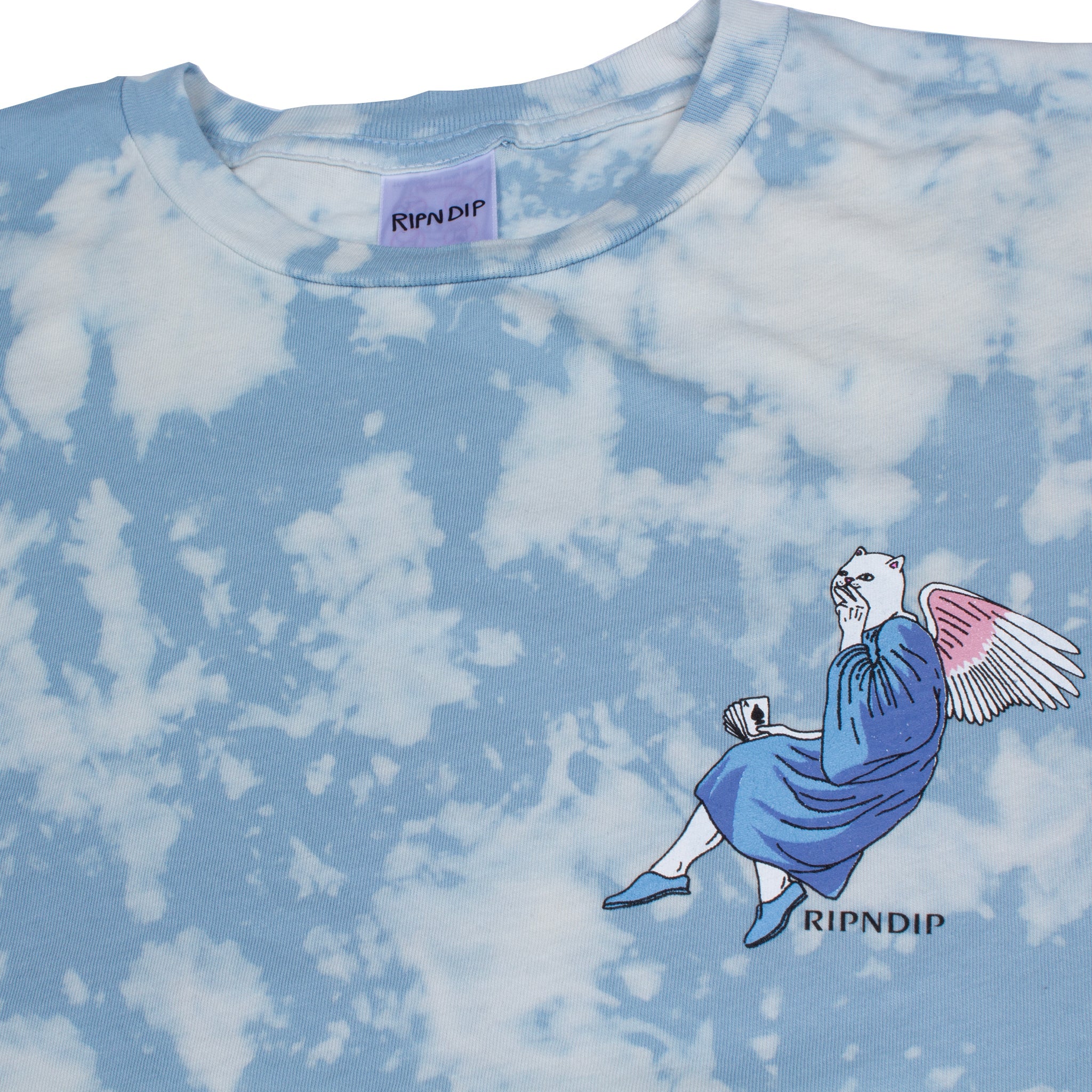 RIPNDIP Heaven And Hell Tee (Cloud Wash)