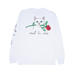 RIPNDIP Romantic Nerm Long Sleeve (White)