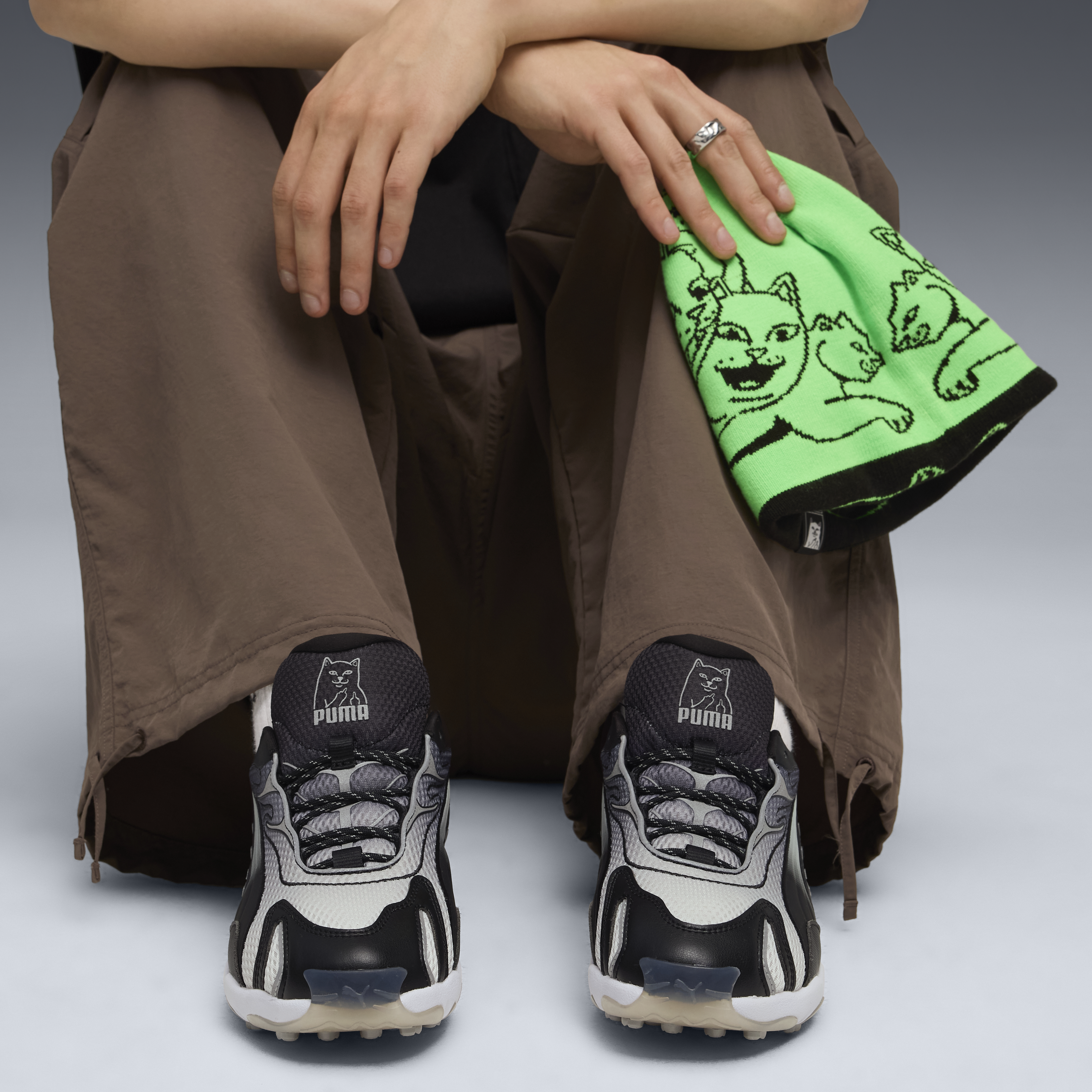 RIPNDIP Inhale (Puma Black-Puma Silver)