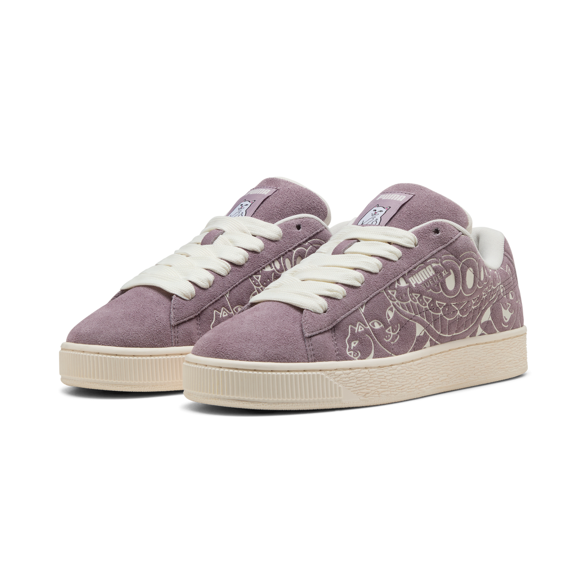 RIPNDIP Suede XL (Puma Raisin-Warm White)