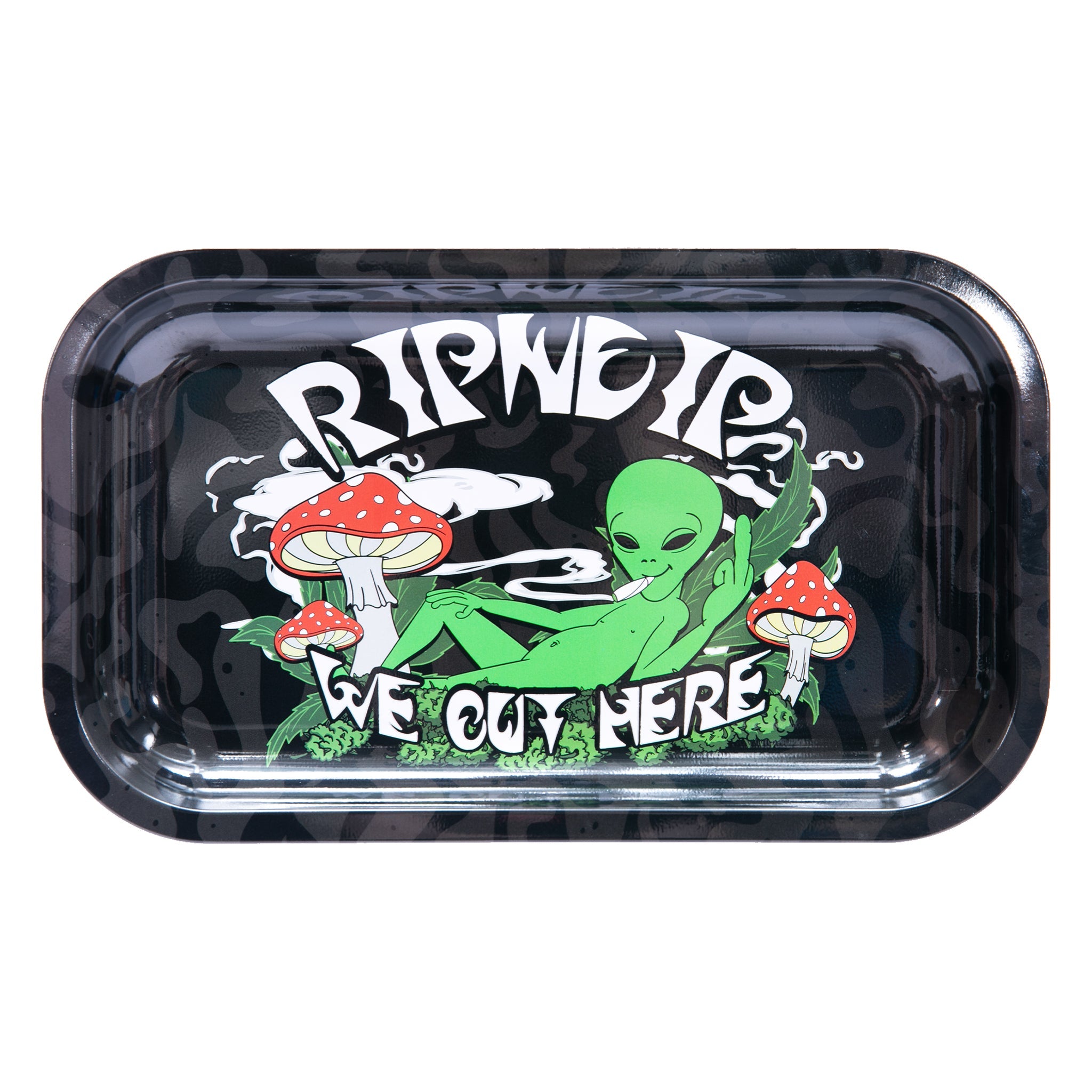 RIPNDIP We Out Here Rolling Tray (Black)