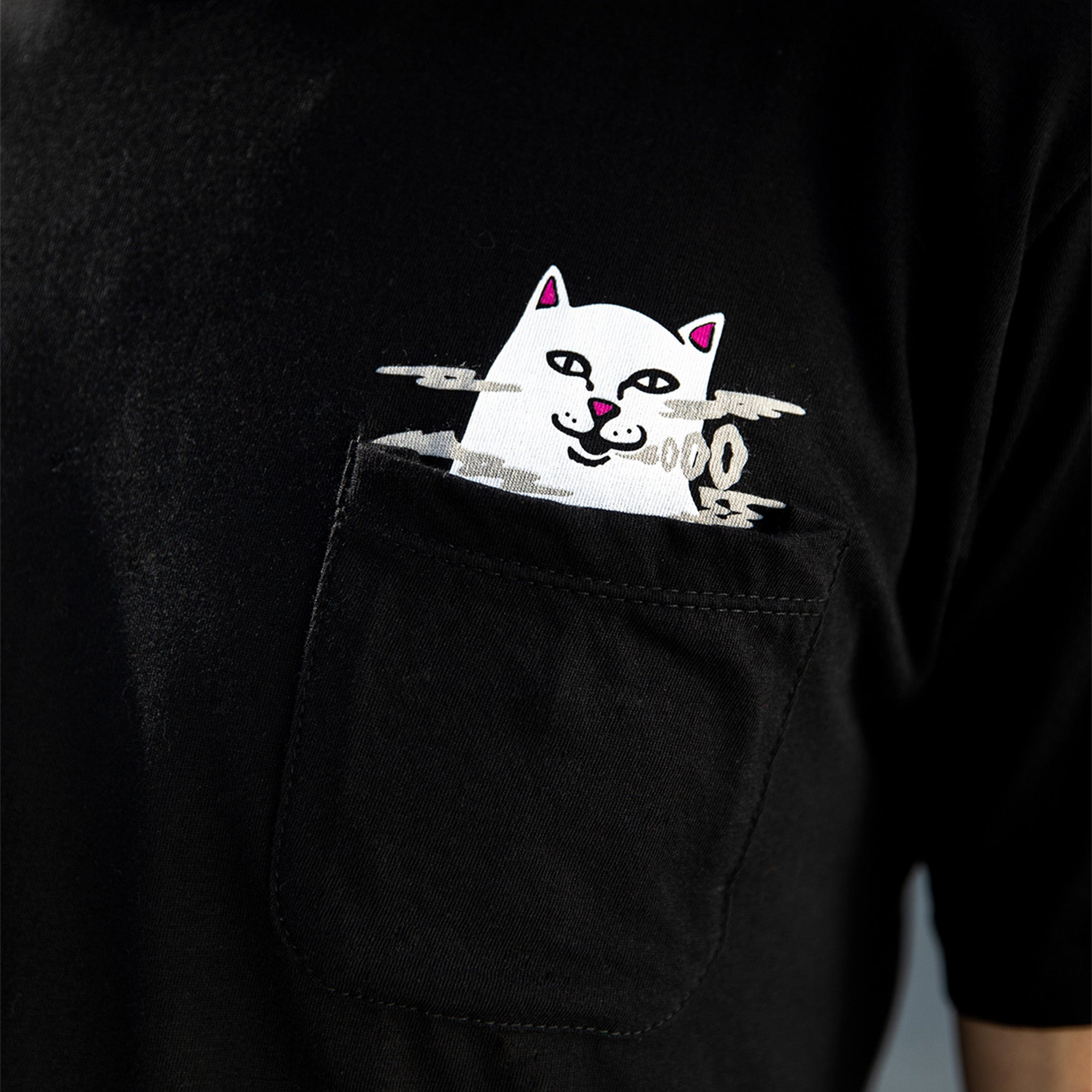 RIPNDIP Lord Nermal Smokey Pocket Tee (Black)