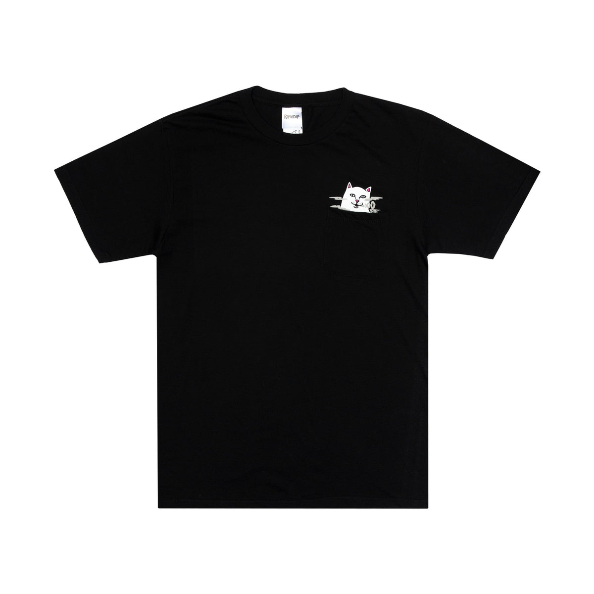 RIPNDIP Lord Nermal Smokey Pocket Tee (Black)