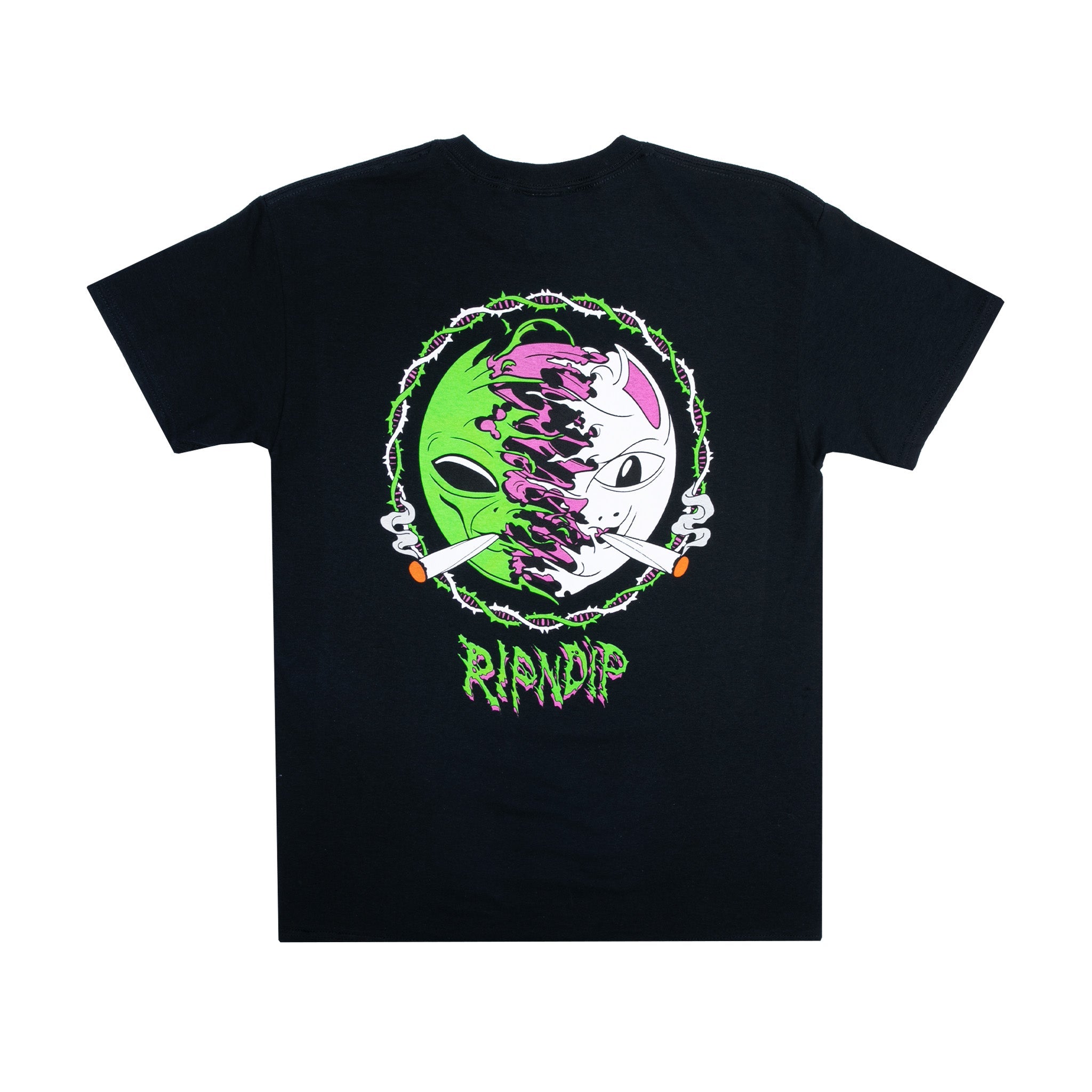 RIPNDIP Face Split Tee (Black)
