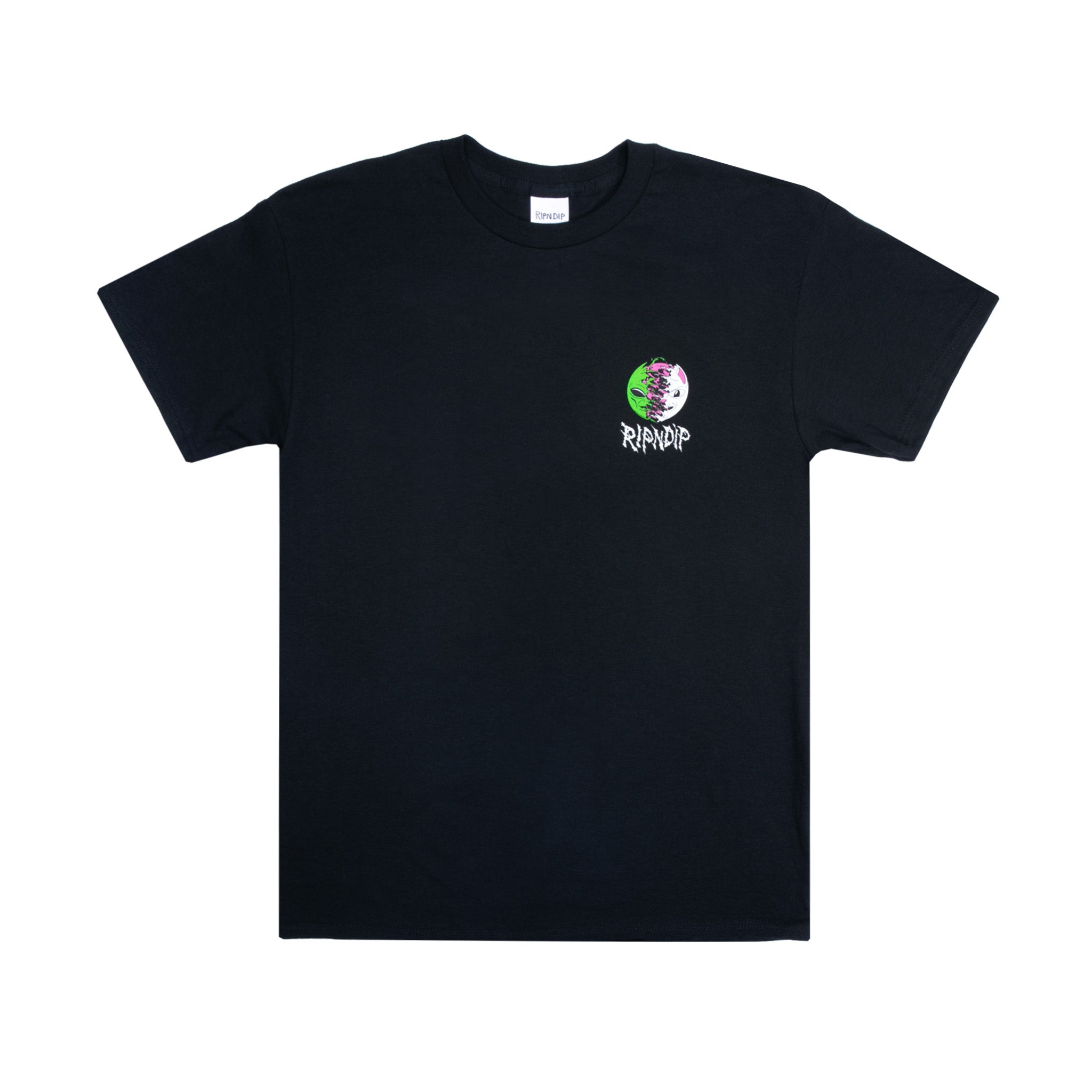 RIPNDIP Face Split Tee (Black)