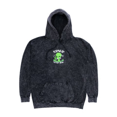 RIPNDIP We Out Here Smoking Hoodie (Black Mineral Wash)