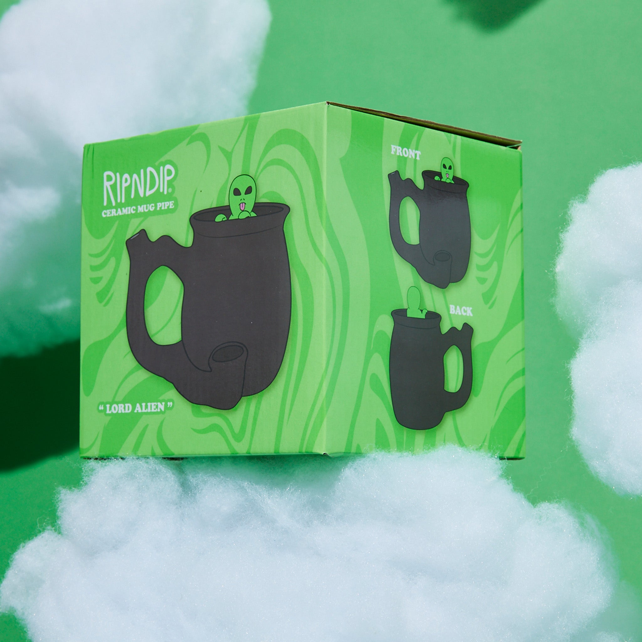 RIPNDIP Lord Alien Wake And Bake Coffee Mug