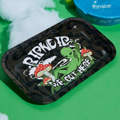 RIPNDIP We Out Here Rolling Tray (Black)