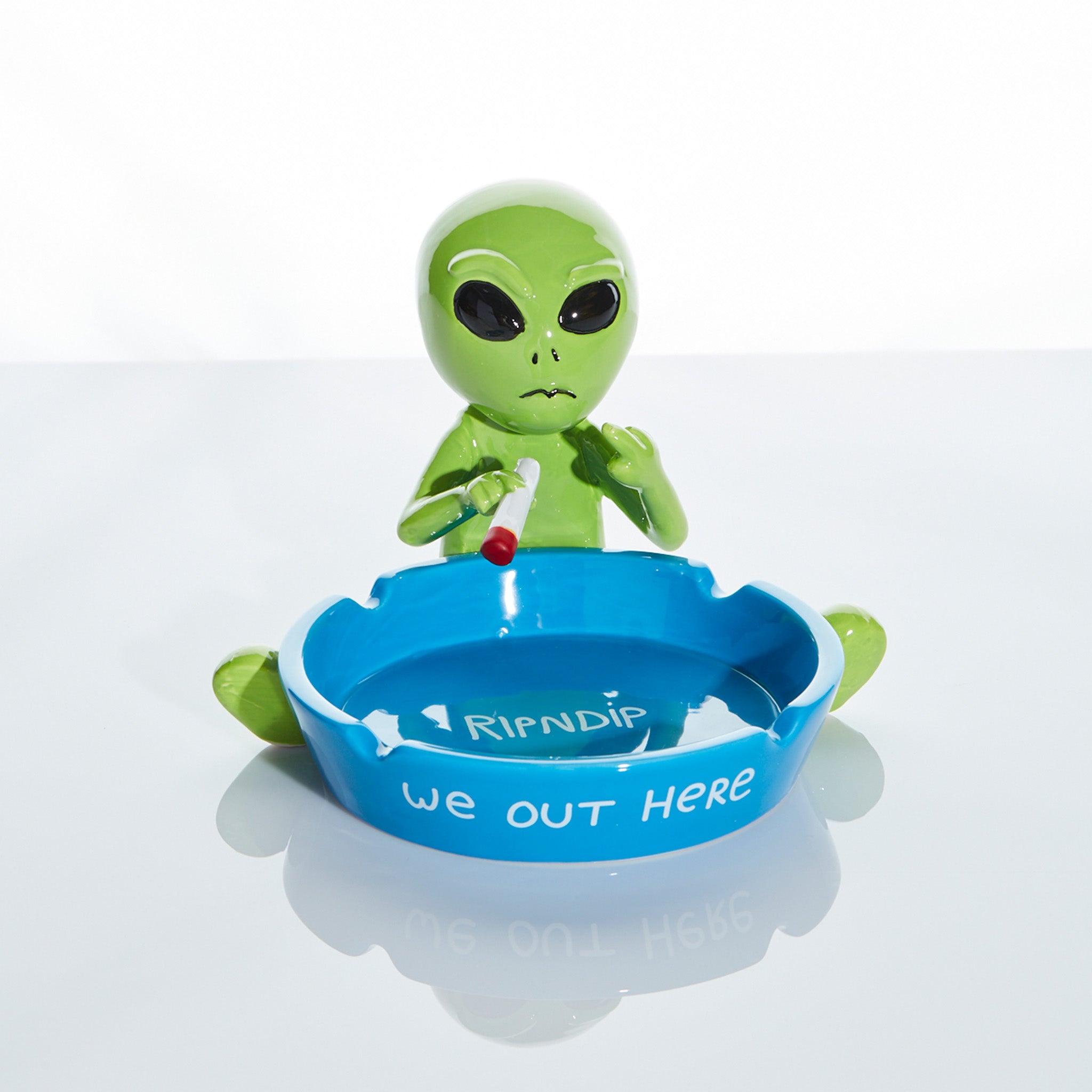 RIPNDIP We Out Here Alien Ash Tray