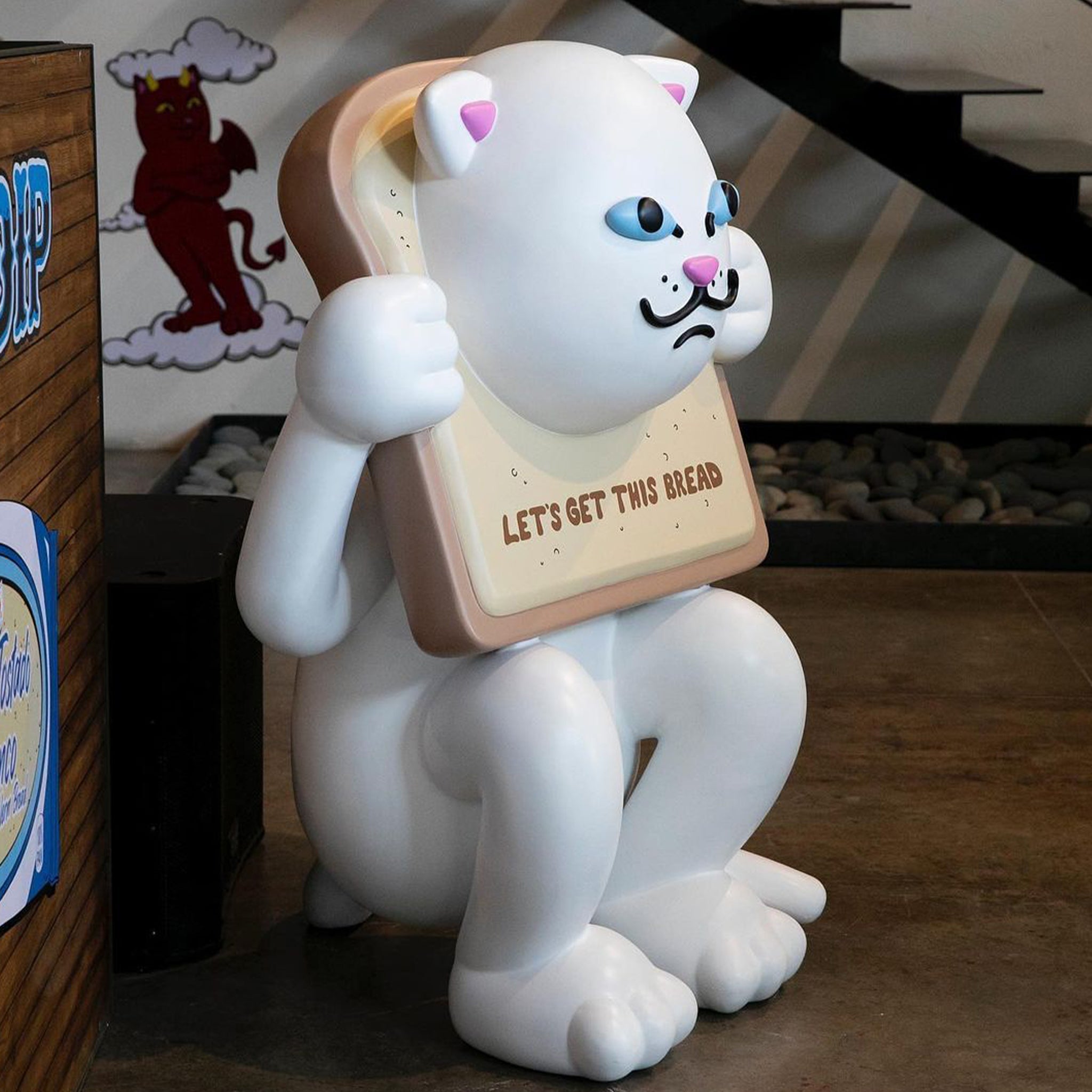 RIPNDIP Lets Get This Bread 4 Foot Figure