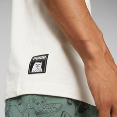 RIPNDIP PUMA X RIPNDIP Lord Nermal Pocket Tee (Warm White)