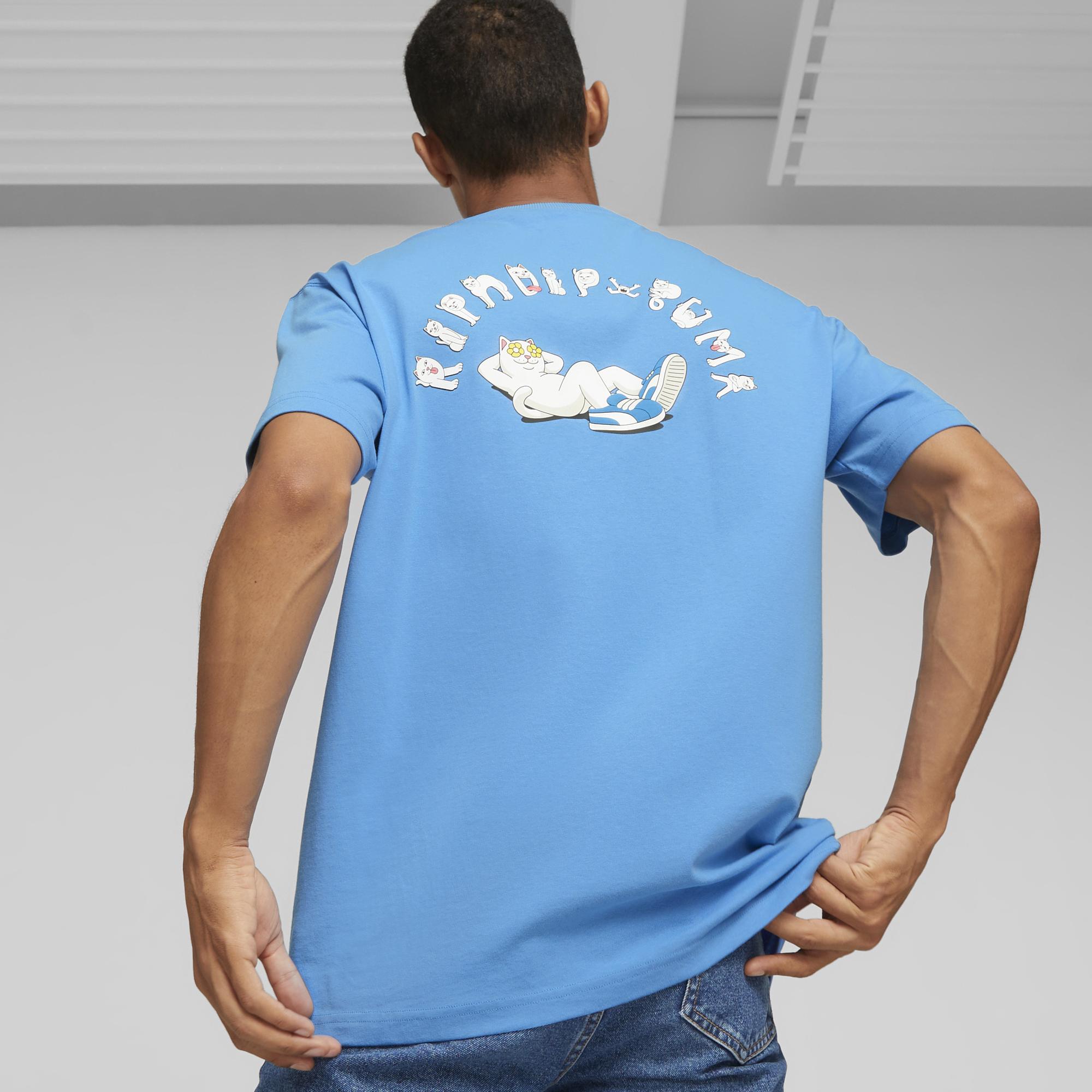 RIPNDIP PUMA X RIPNDIP Graphic Tee (Regal Blue)
