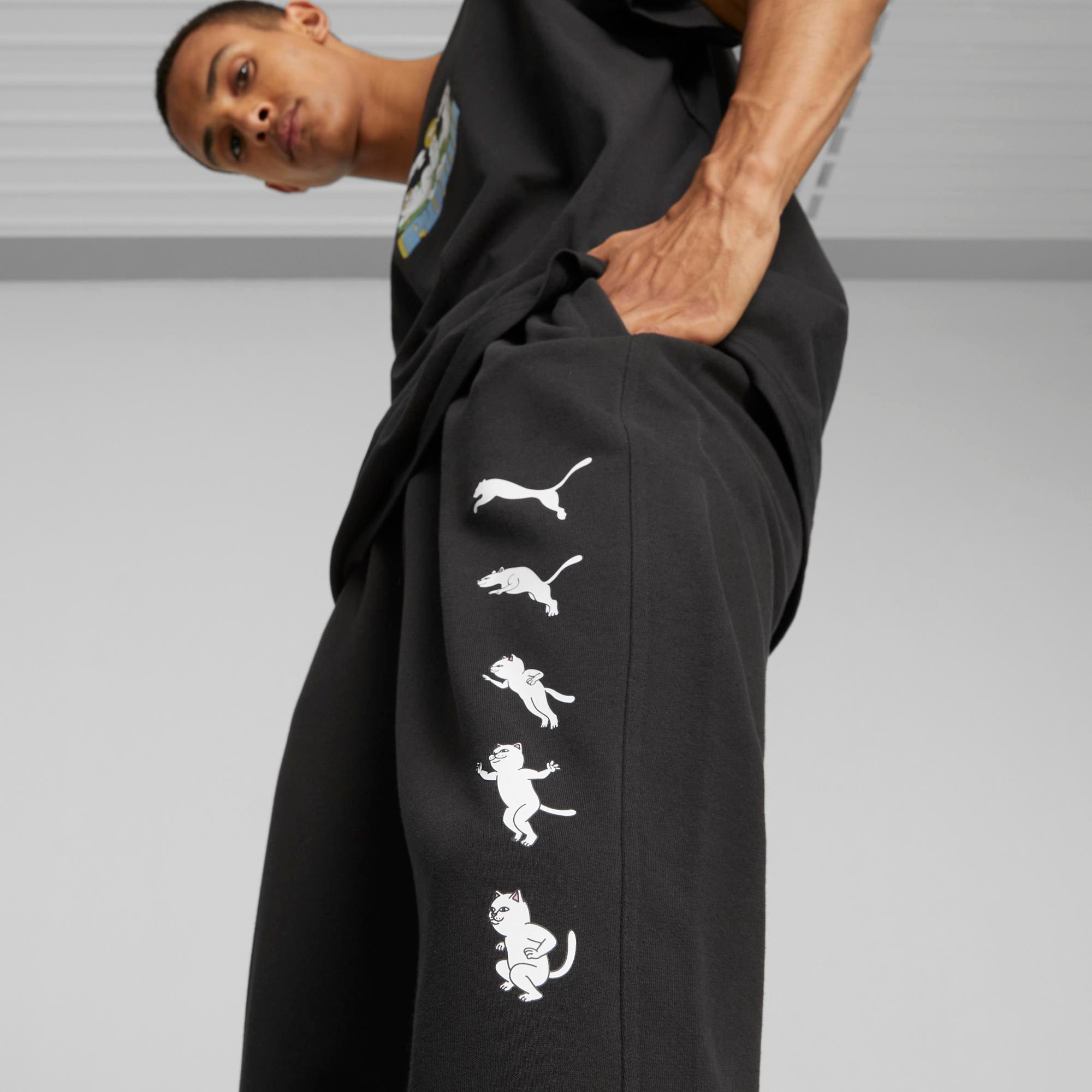 RIPNDIP PUMA X RIPNDIP Morph Sweatpants (Black)