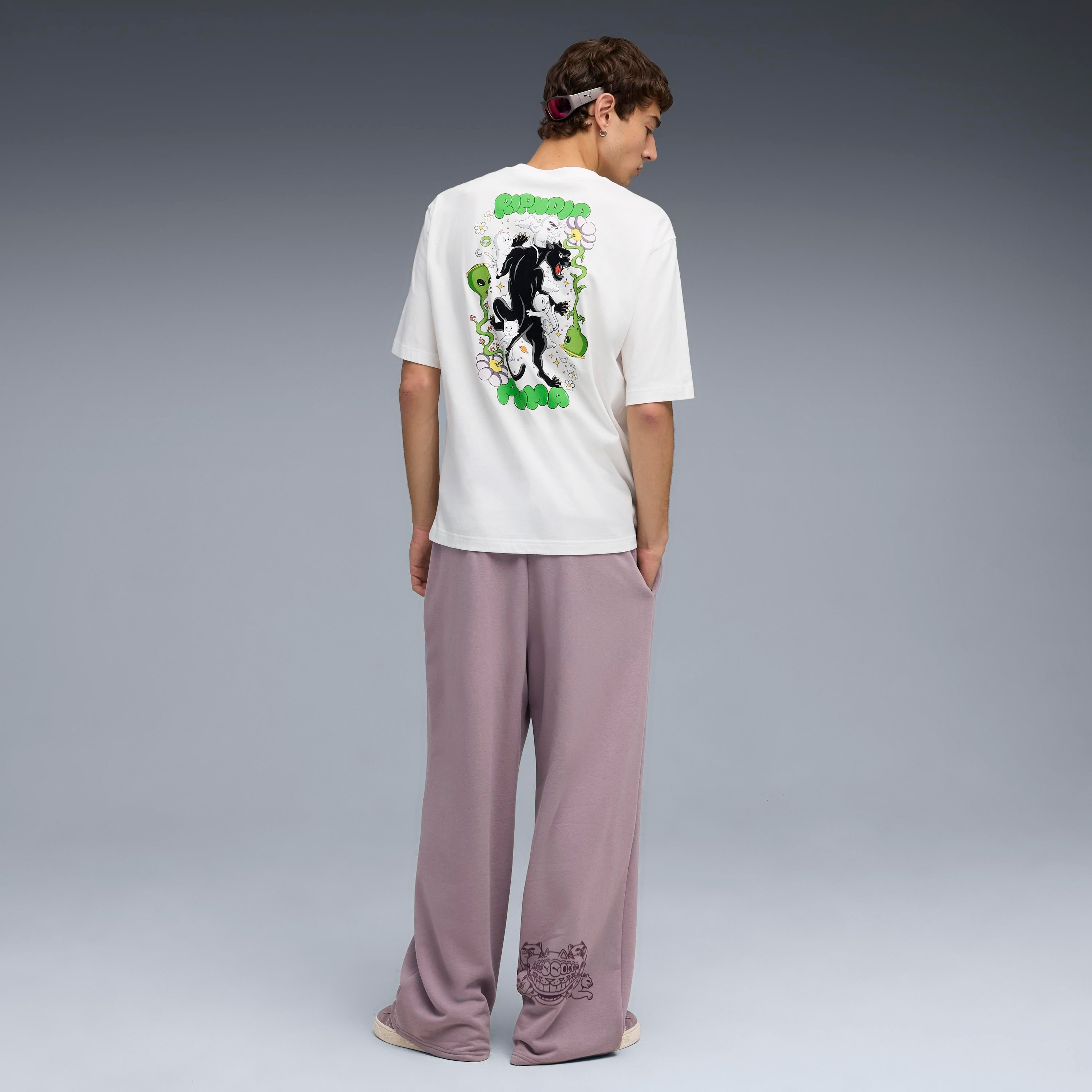 RIPNDIP PUMA X RIPNDIP Boxy Graphic Tee (Puma White)