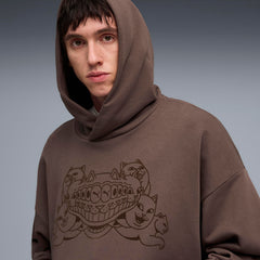 RIPNDIP PUMA X RIPNDIP Boxy Graphic Hoodie (Flat Bronze)