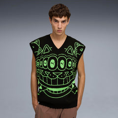 RIPNDIP PUMA X RIPNDIP Knitted Vest (Puma Black)