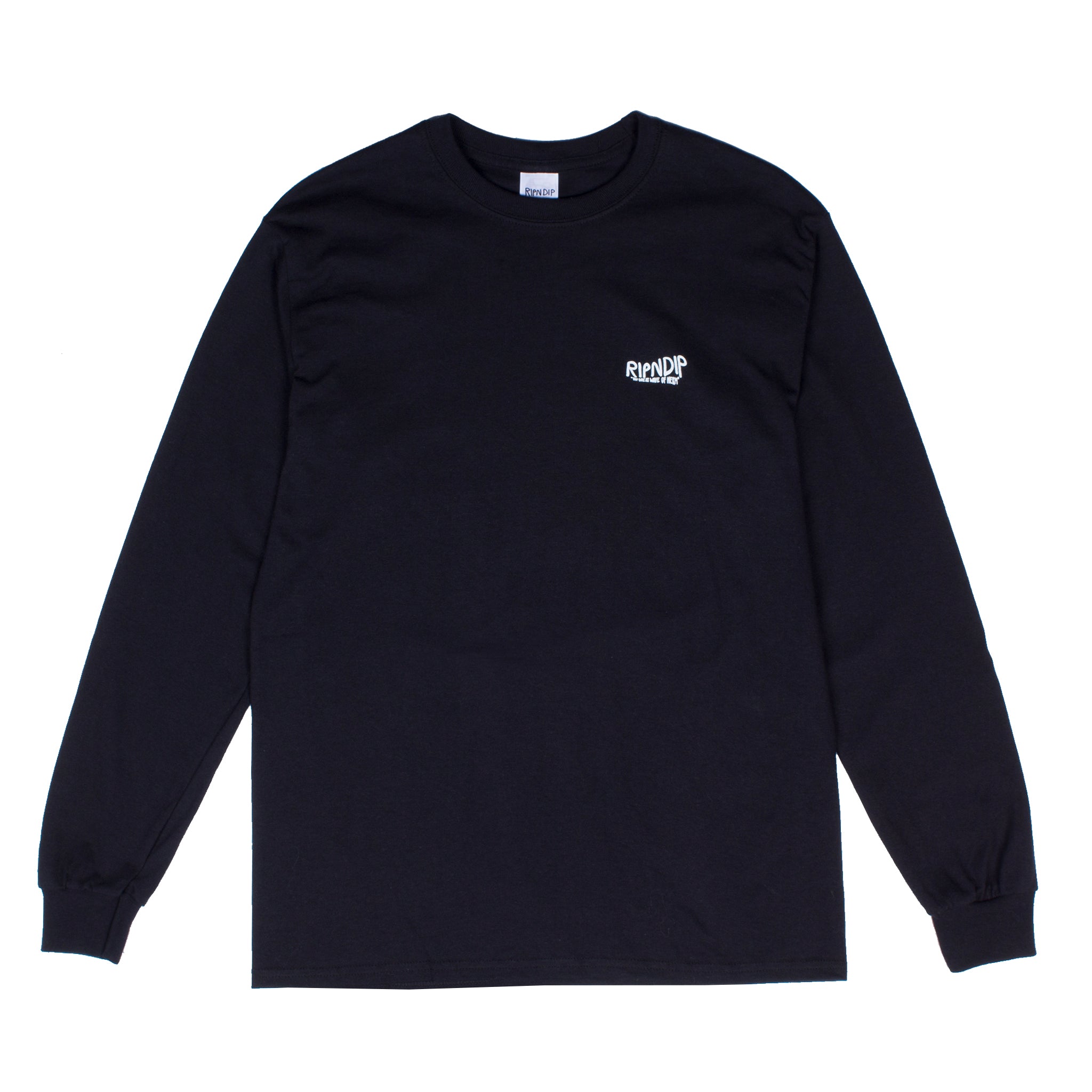 RIPNDIP The Great Wave Of Nerm Long Sleeve (Black)