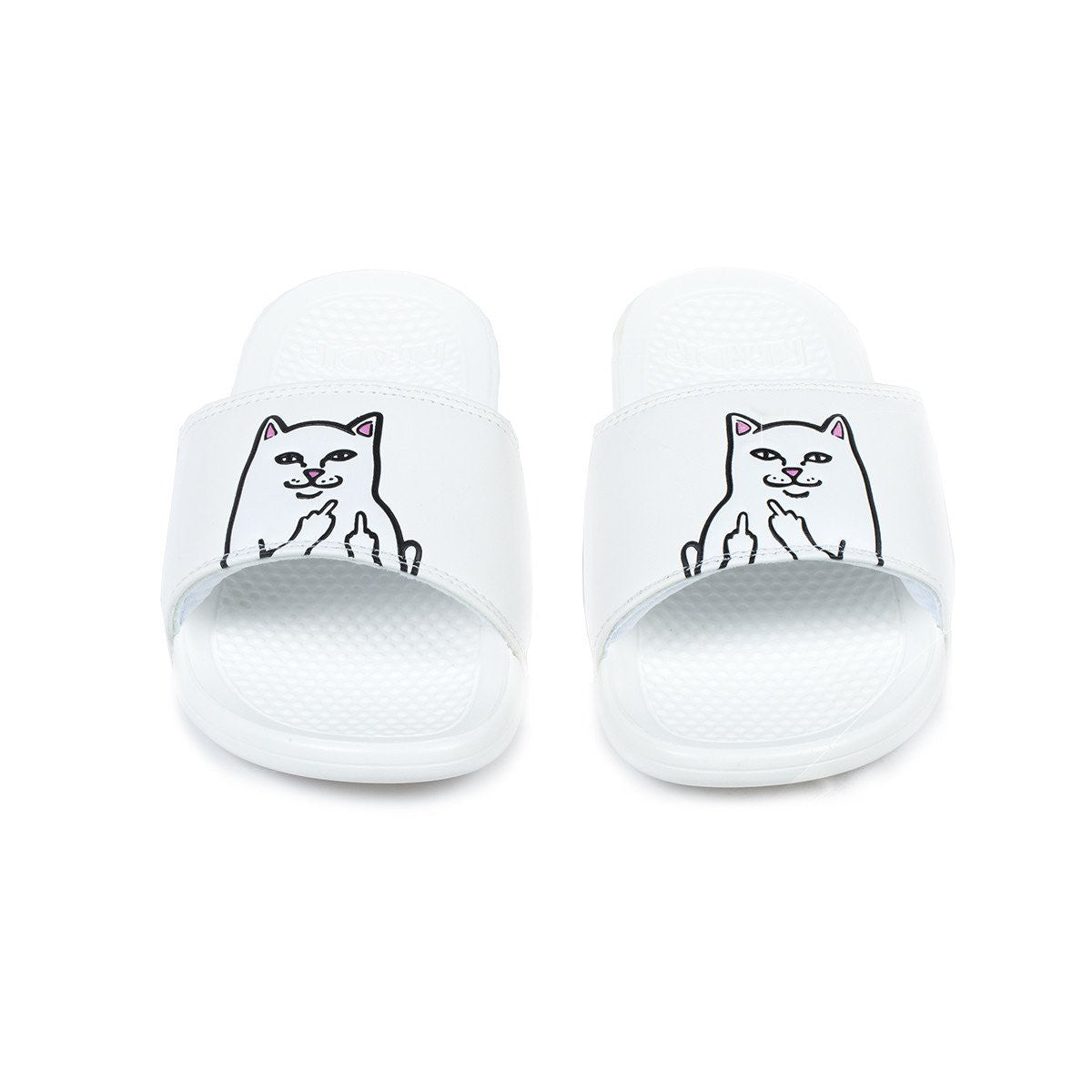 RipNDip Lord Nermal Slides (White)