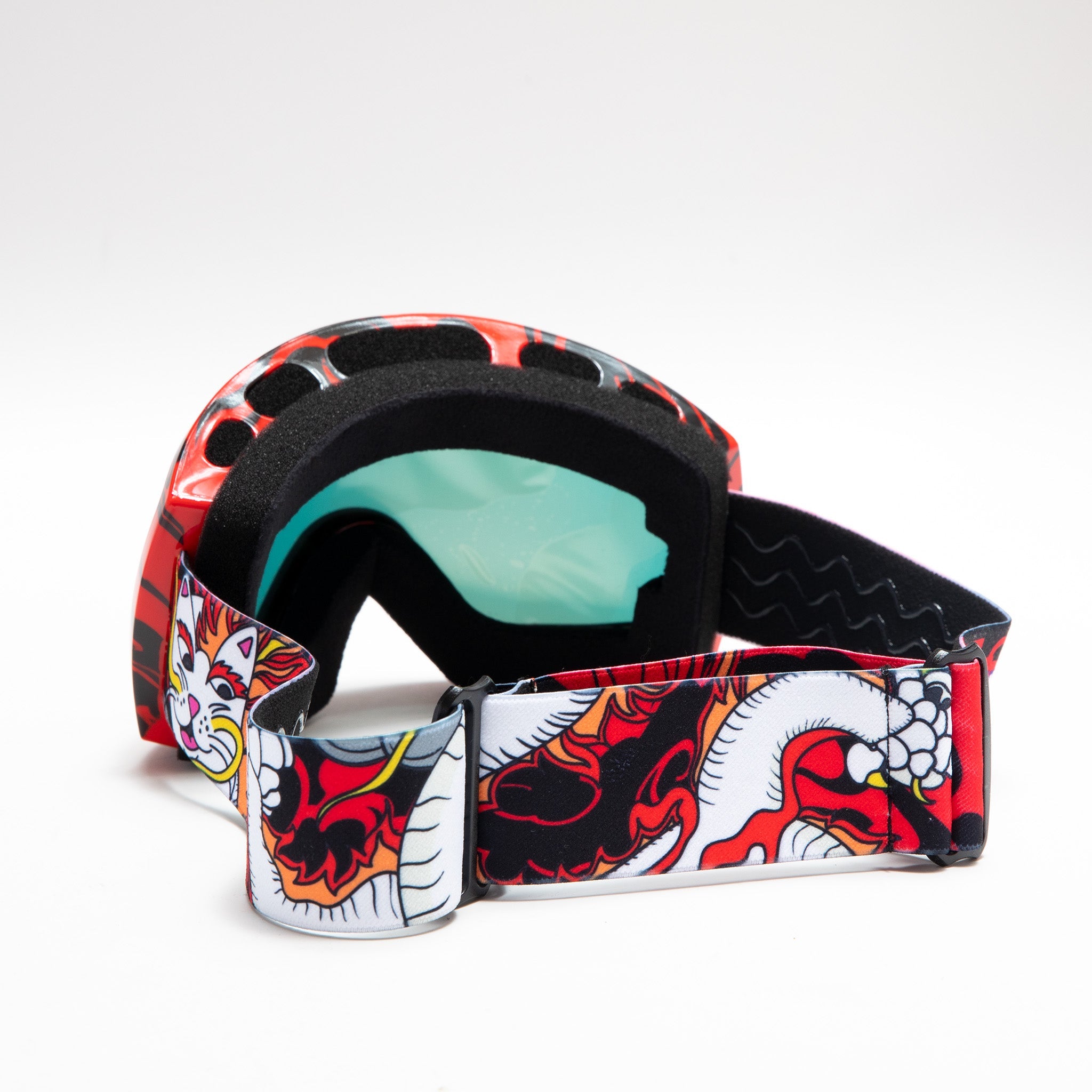 RIPNDIP Dragonerm Snow Goggles (Red)