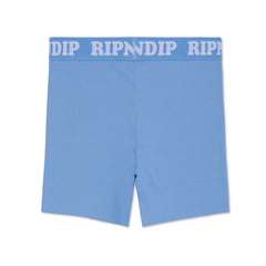 RIPNDIP Peeking Nermal Biker Shorts (Light Blue)