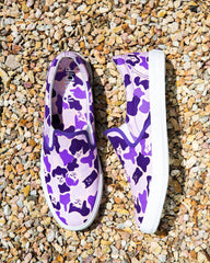 RipNDip Ripndip Purple Camo Slip Ons