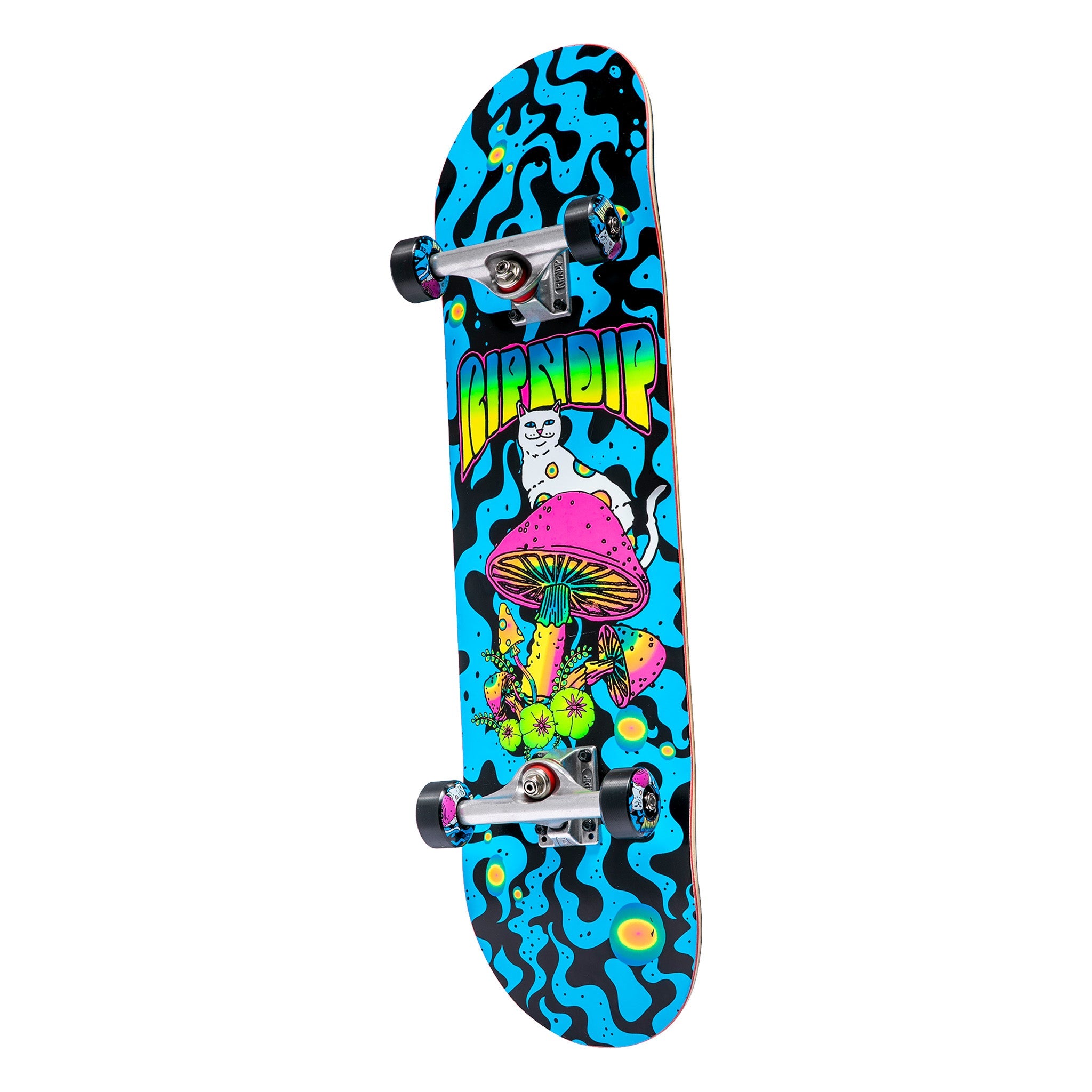 RIPNDIP Psychedelic Complete Skateboard (Blue)